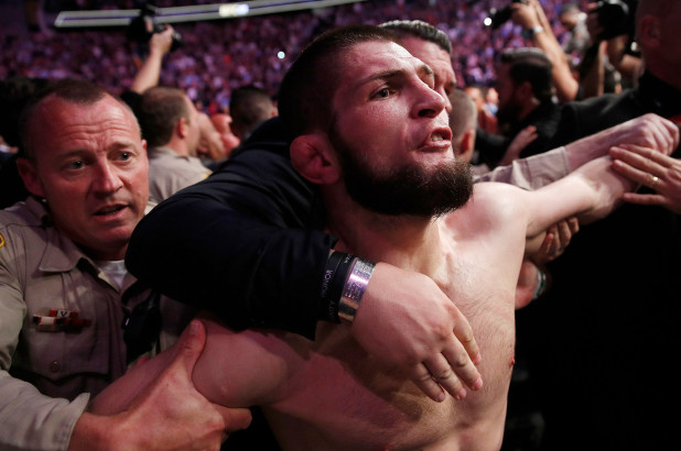 Is Khabib’s Legacy In Jeopardy: Saturday Night’s Main Event Ends In Brawl.